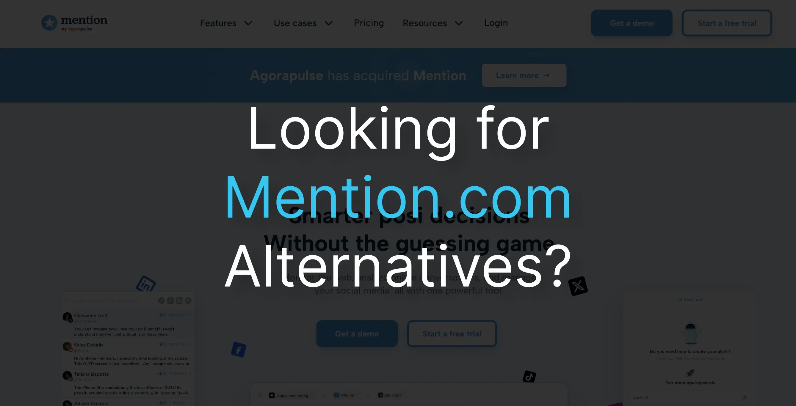 Mention Alternatives for B2B SaaS Teams