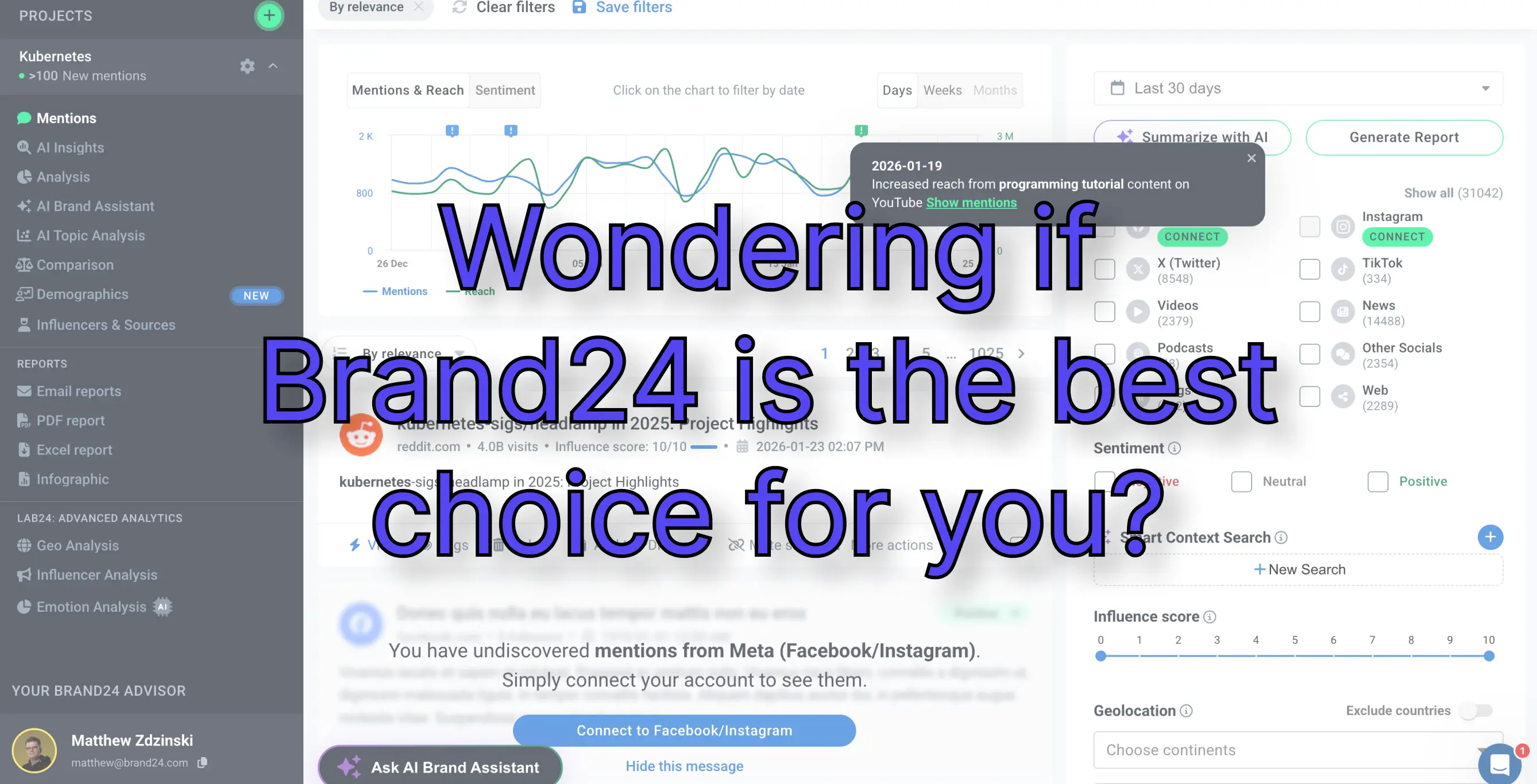 Brand24 Alternatives