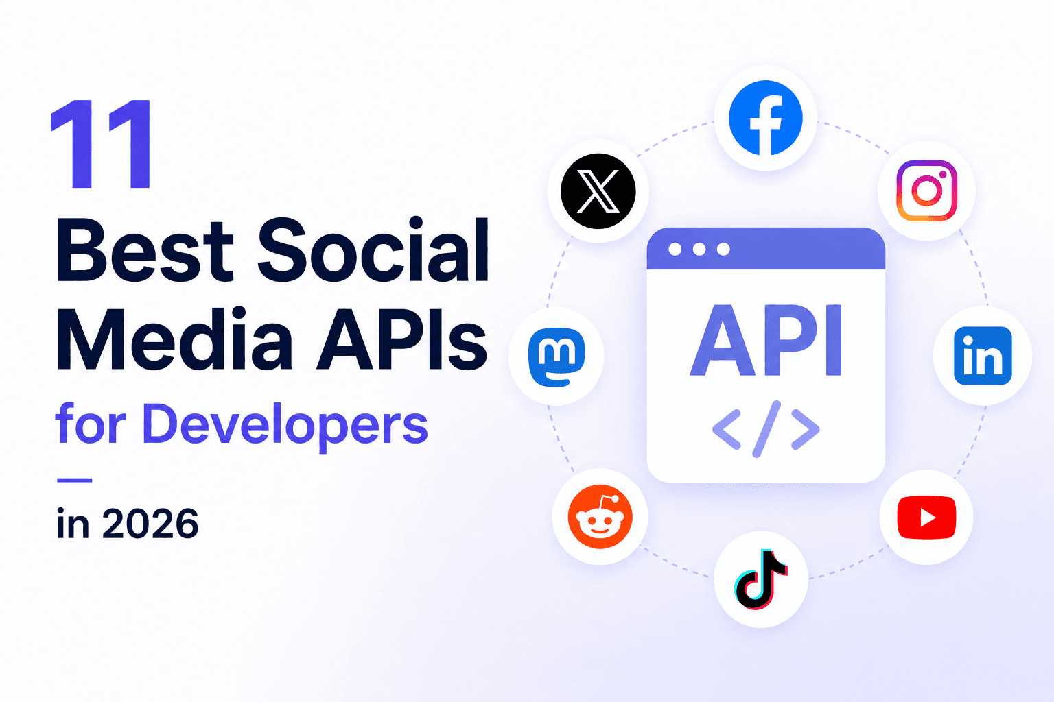 11 Best Social Media APIs for Developers in 2026
