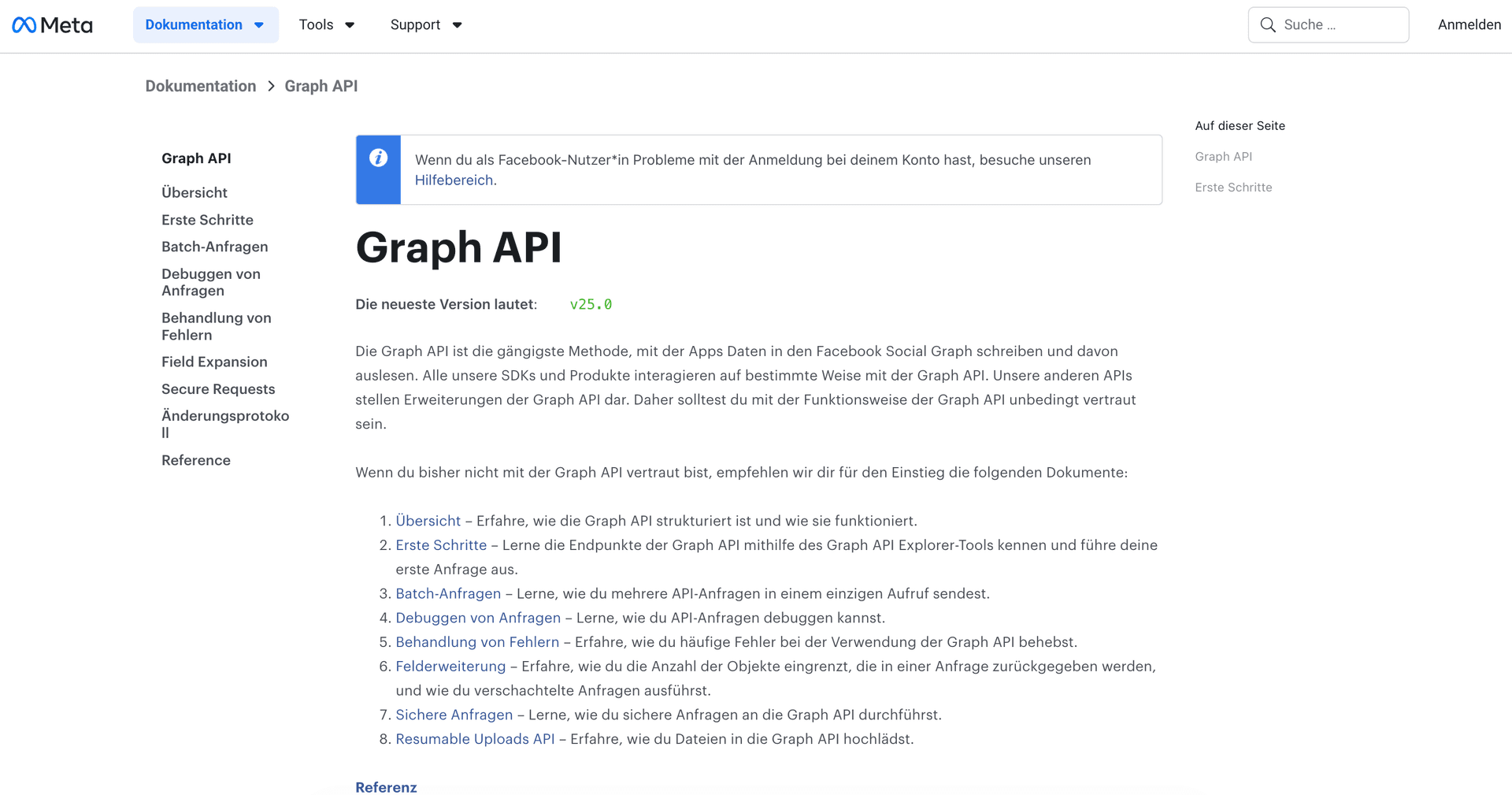 Meta Graph API documentation