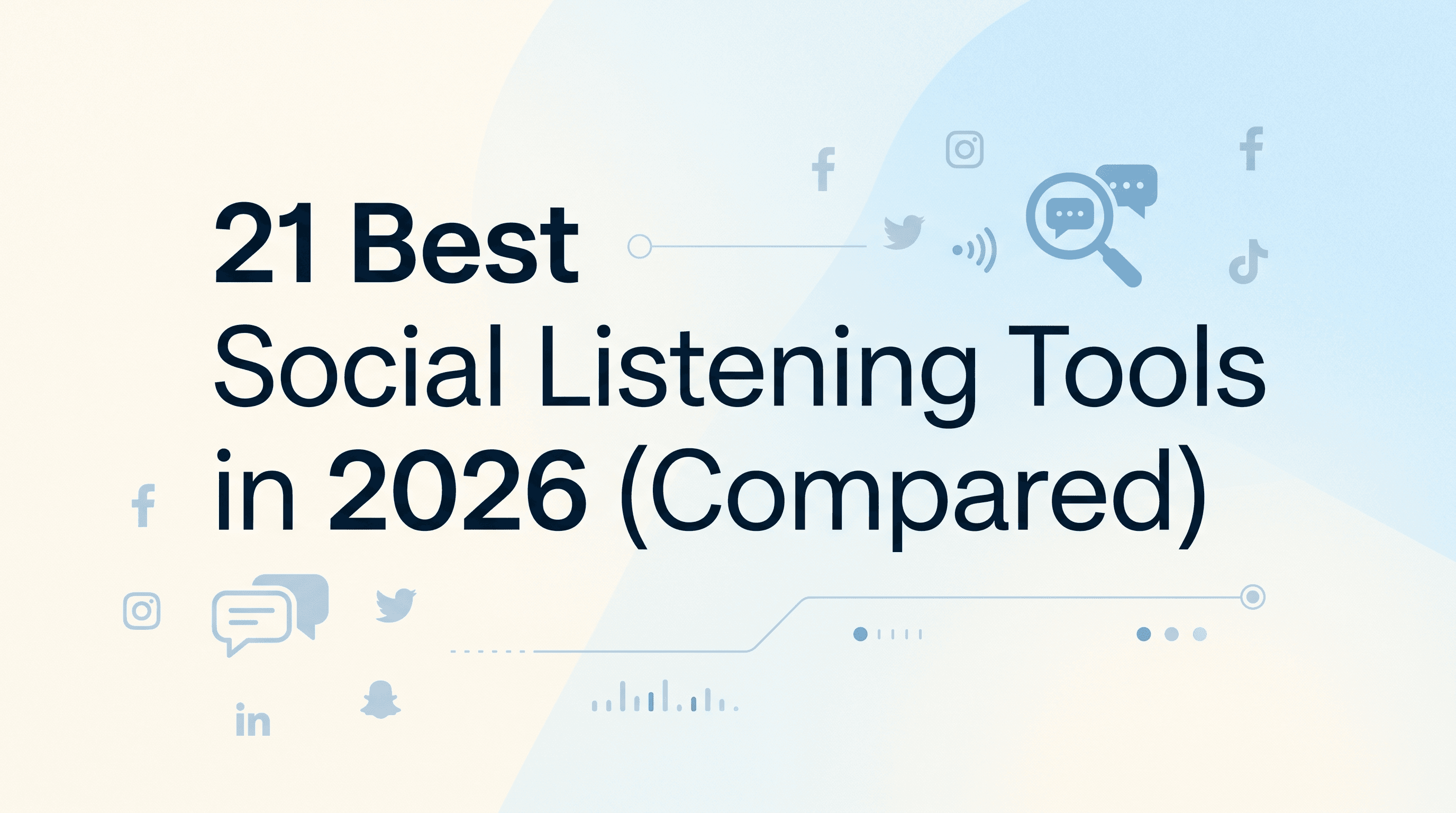 21 Best Social Listening Tools in 2026