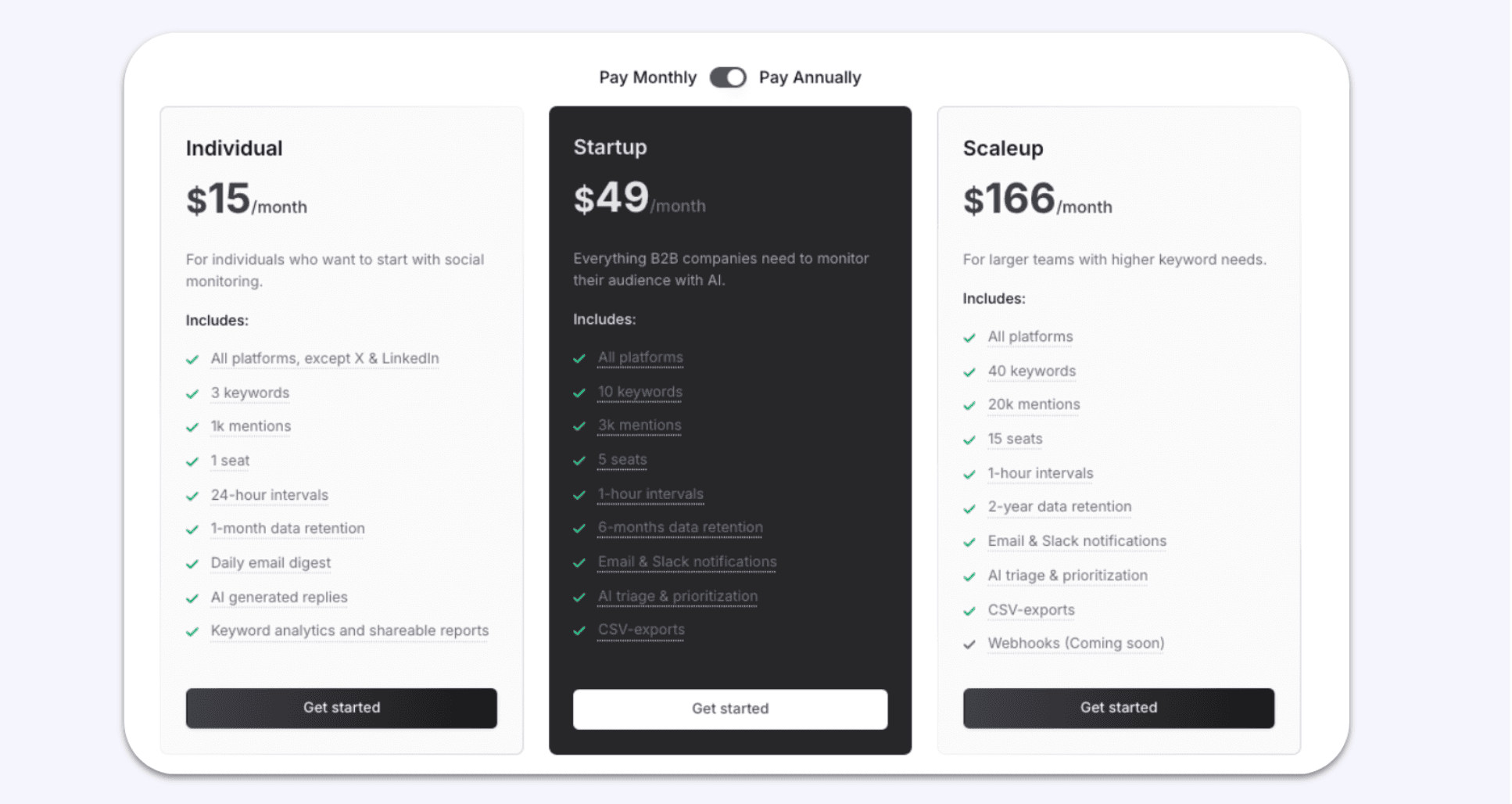 Scaleup and Annual Plans are Live