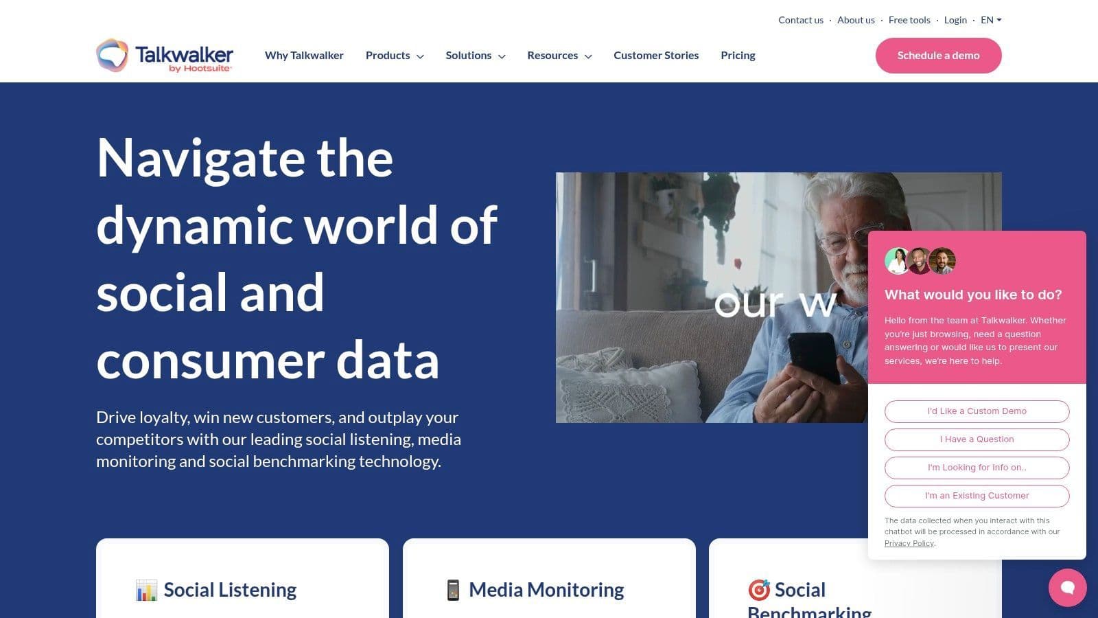 Talkwater for social search