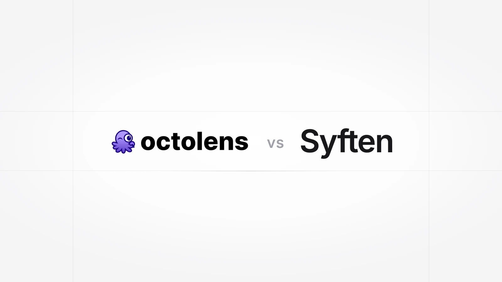 Octolens vs Syften comparison title card