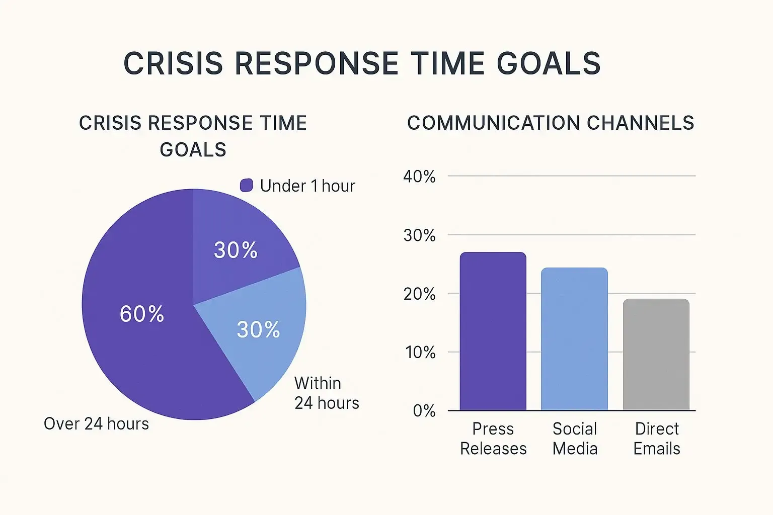 Crisis response time goals