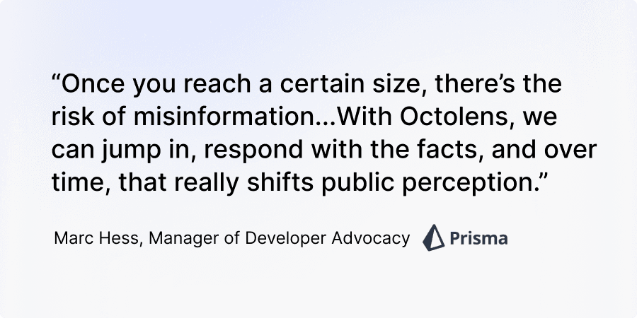 Marc Hess, Head of Developer Advocacy Prisma