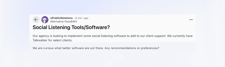 Social Listening for B2B SaaS founders