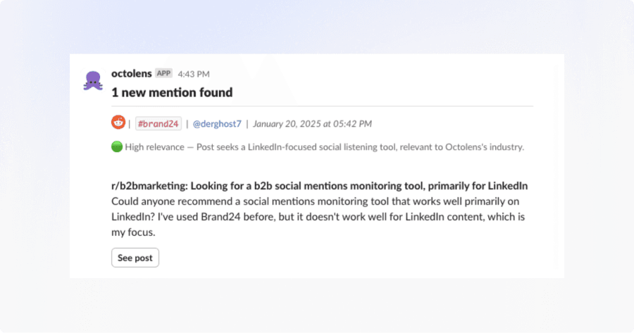 Social Listening for B2B SaaS founders