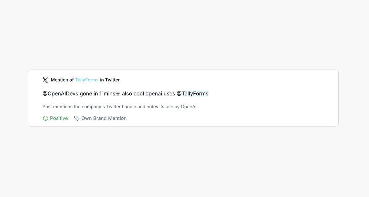 OpenAI uses Tally
